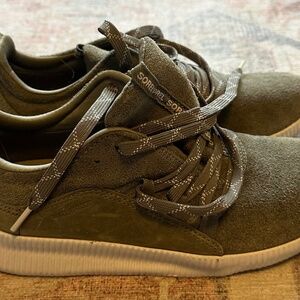 SOREL WATERPROOF OUT N ABOUT SNEAKER - SIZE 7.5 GREEN